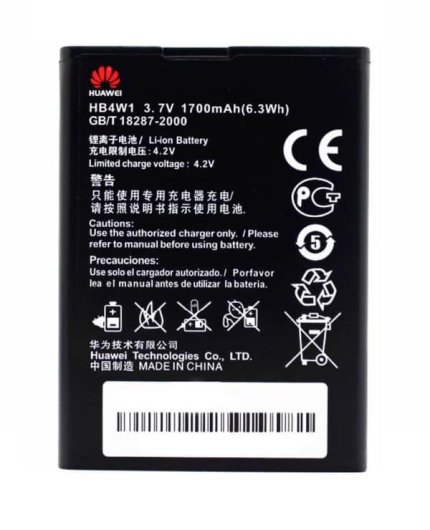 باتری گوشی موبایل هوآوی HUAWEI G510 کد فنی HB4W1 ظرفیت 2000 mAh با ضمانت بادکردگی