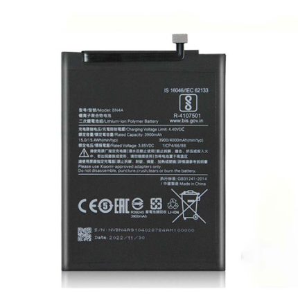 باتری گوشی موبایل شیائومی XIAOMI Redmi NOTE 7 کد فنی BN4A ظرفیت 3900 mAh با ضمانت بادکردگی