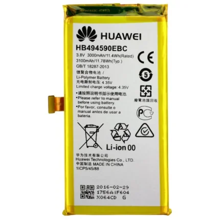 باتری گوشی موبایل هوآوی HUAWEI HONOR 7 کد فنی HB494590EBC ظرفیت 3000 mAh با ضمانت بادکردگی